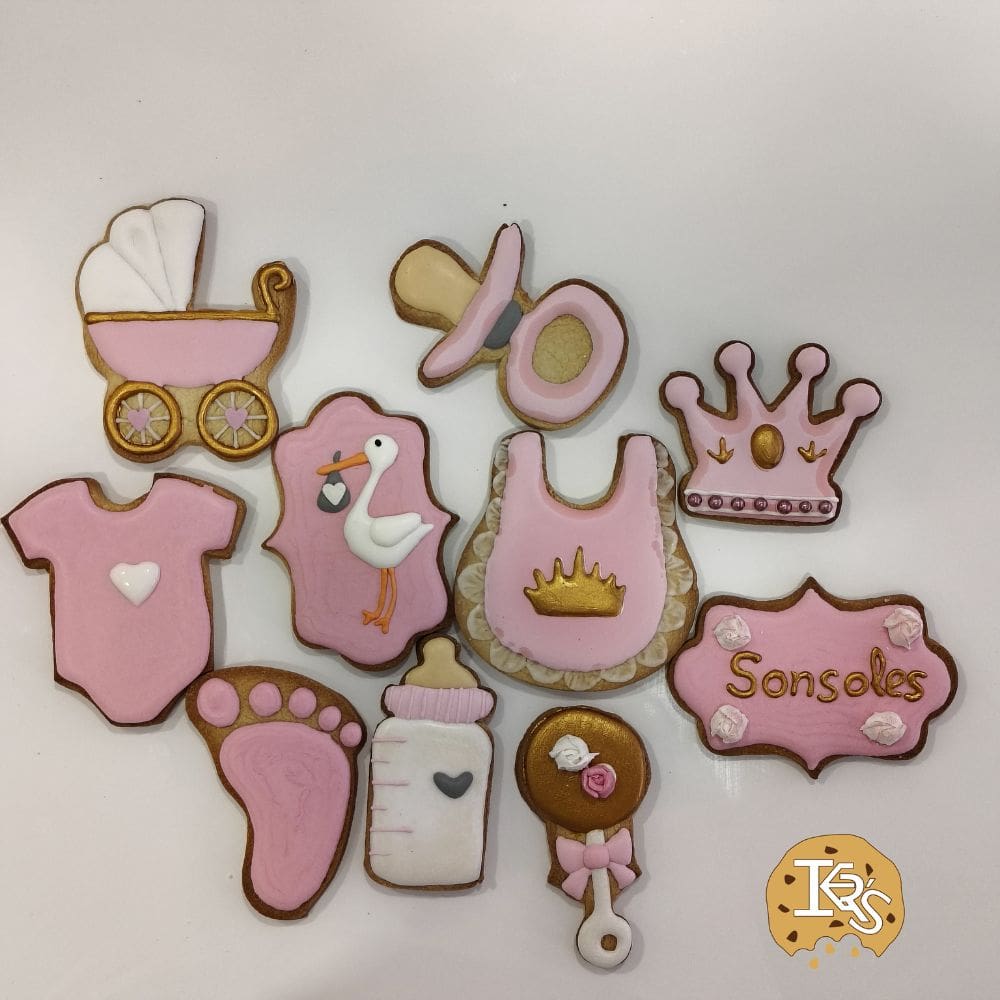 Galleta Baby Shower Niña