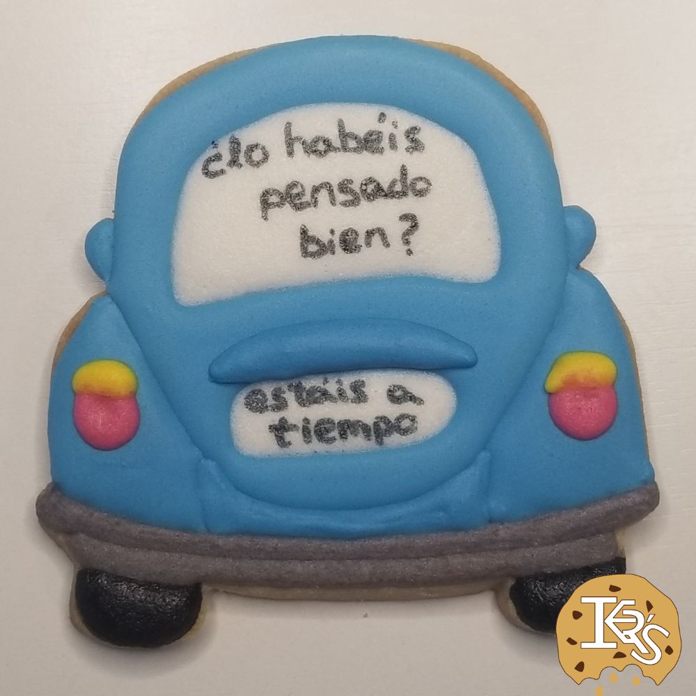 Galleta Coche Recién Casados