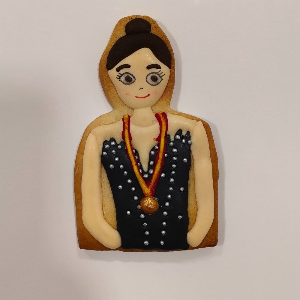 Galleta Gimnasta con Medalla